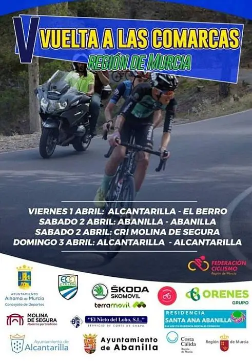 Deporte VVueltaalasComarcas 2etapaenMolina 2abr22 CARTEL NOTICIA