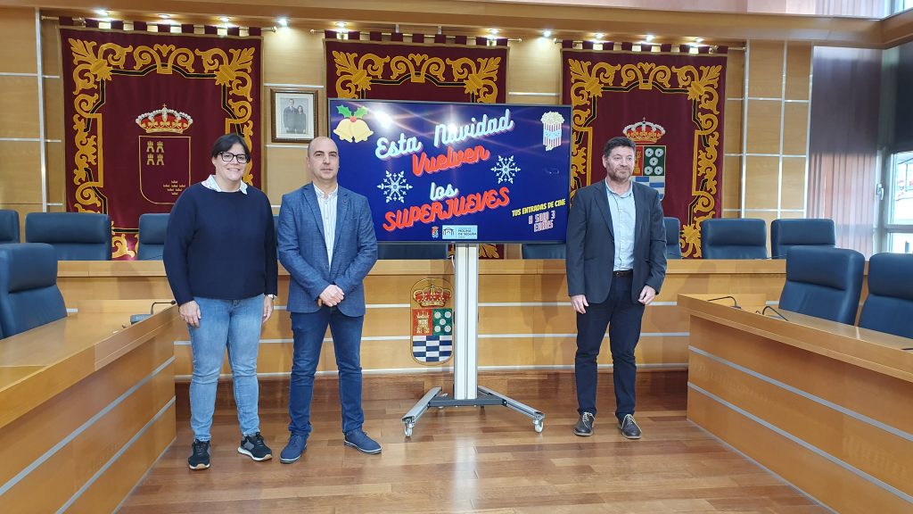 Cultura-Molina-Programa 'LOS SÚPER JUEVES DE CINE' NAVIDAD 2022-Presentación-Foto