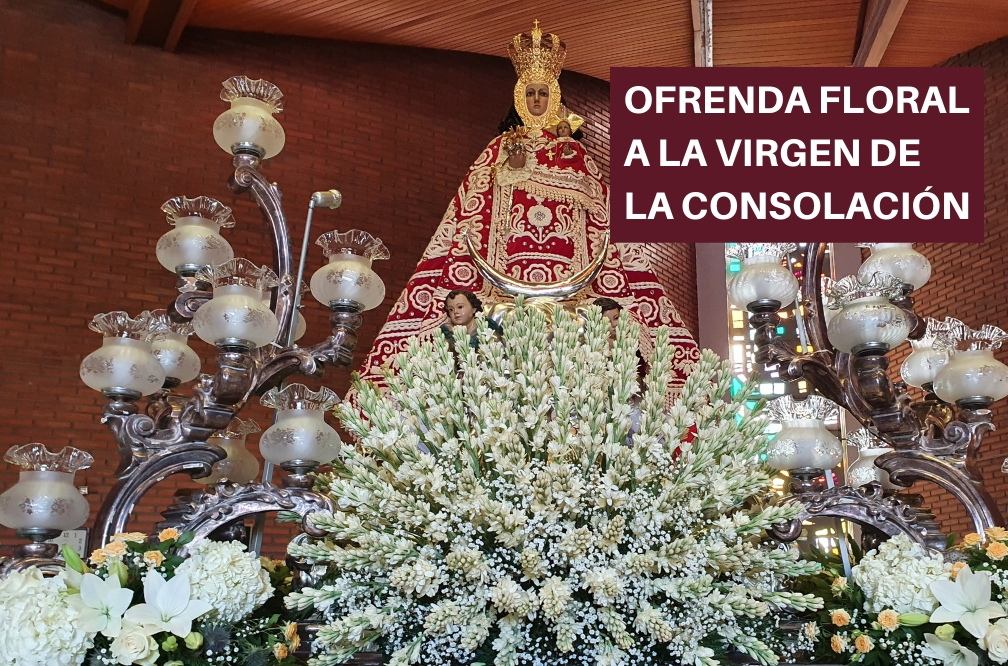 Ofrenda floral a la Virgen de la Consolación