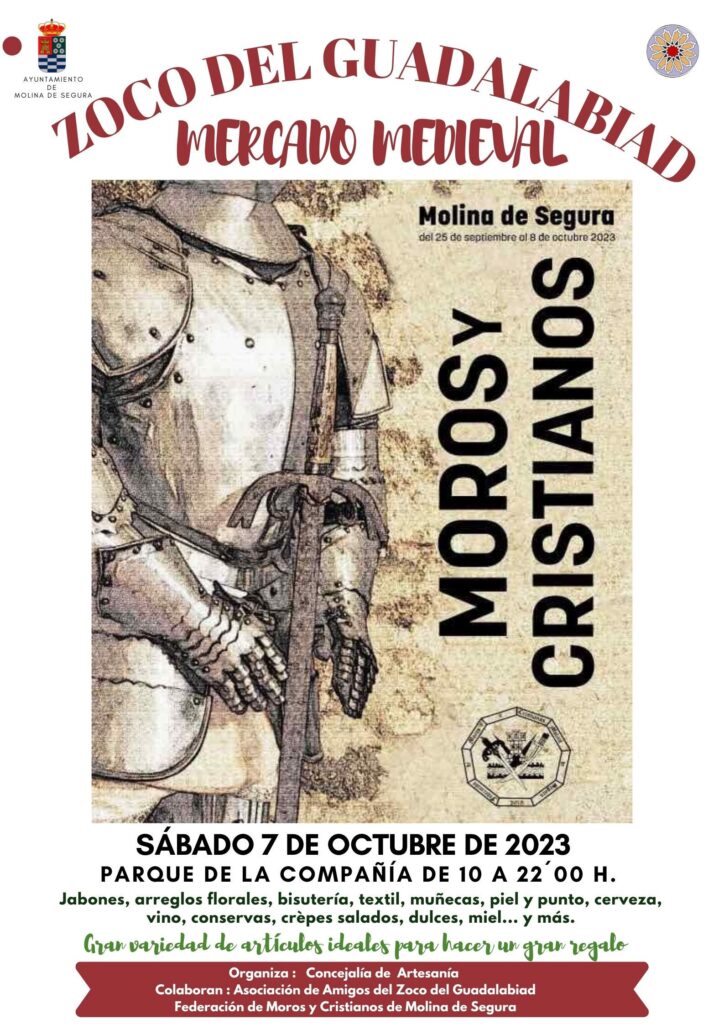 Zoco del Guadalabiad Molina Edición octubre 2023 Moros y Cristianos CARTEL