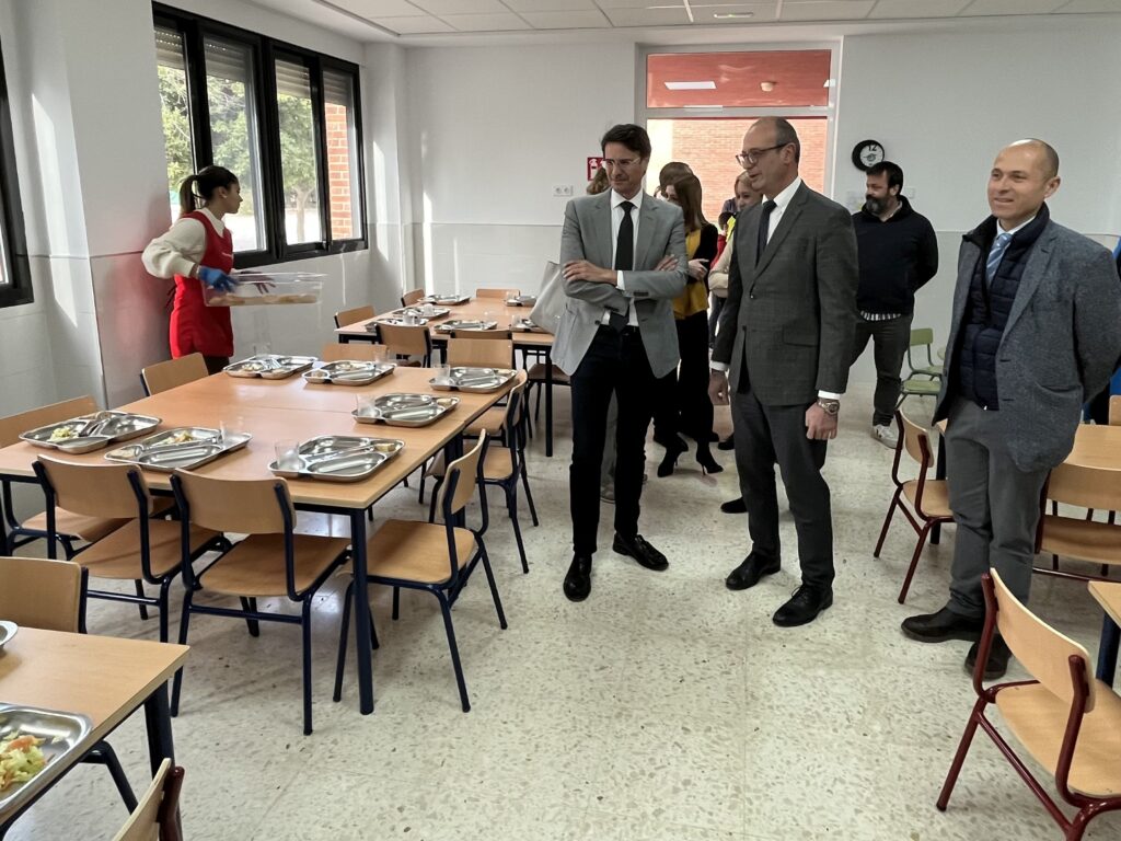 Educación Molina CEIP La Purísima en El Llano Nuevo comedor escolar Inauguración Foto
