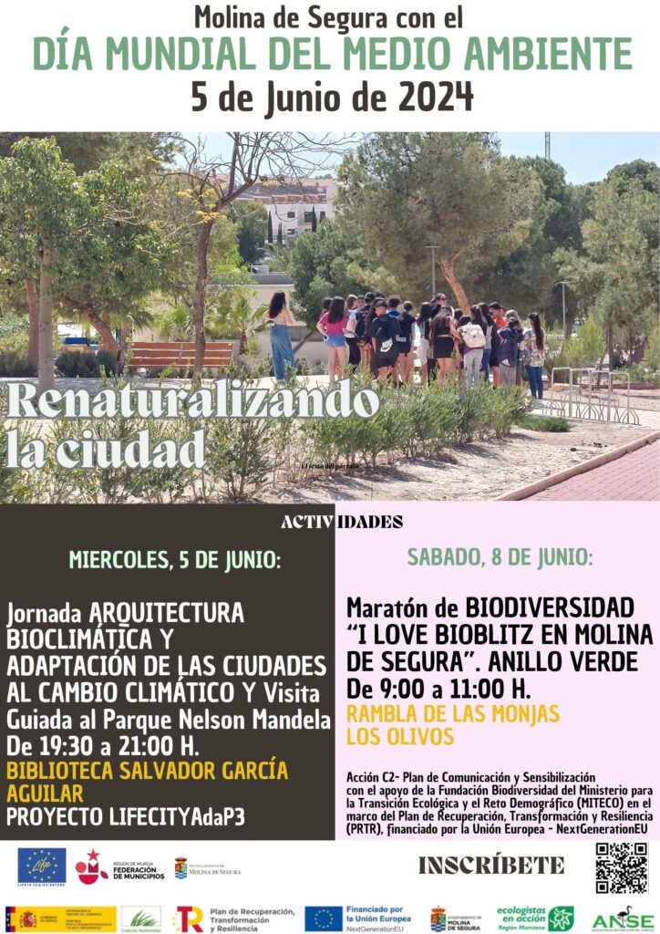 M. Ambiente Molina Actividades Día Mundial del Medio Ambiente 2024 Días 5 y 8 CARTEL