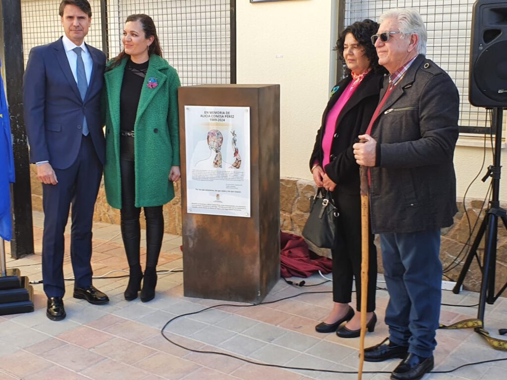 Homenaje a Alicia Conesa Pérez en La Torrealta de Molina Foto1