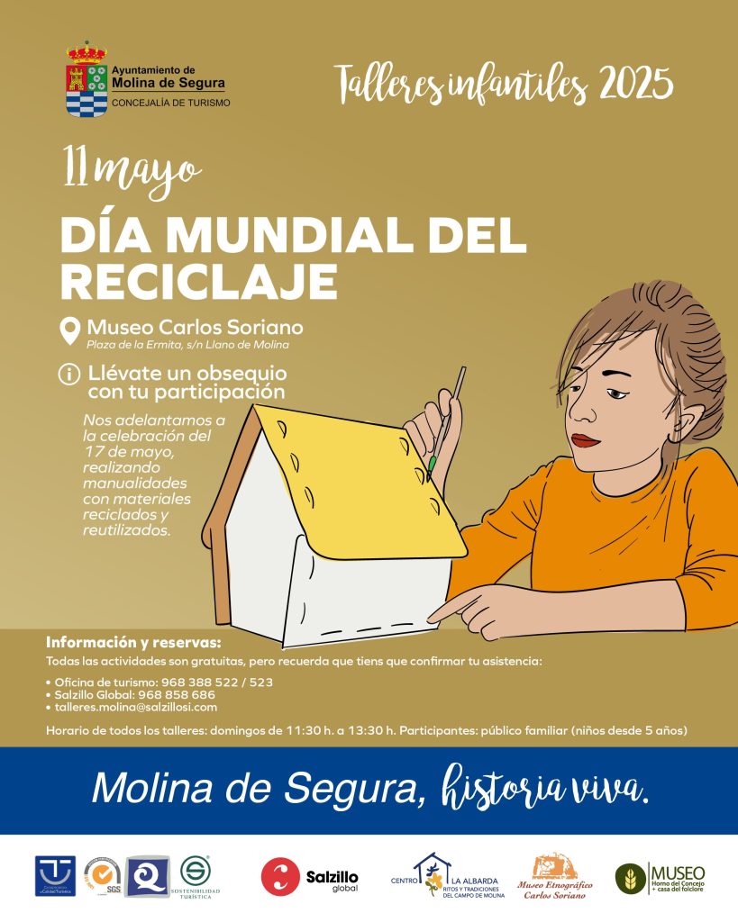 Museo Etnográfico 'Carlos Soriano' Molina 'Día Mundial del Reciclaje' Día 11 CARTEL
