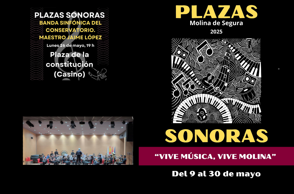 Plazas sonoras bandas