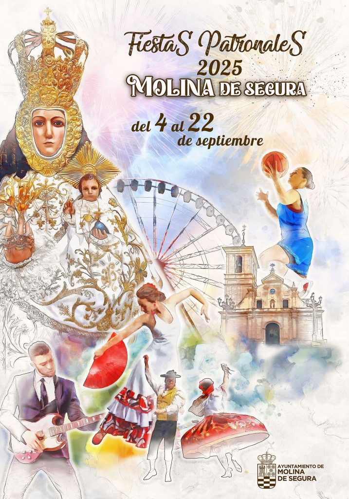 FIESTAS MOLINA DEL SEGURA 2025 CARTEL baja resolución