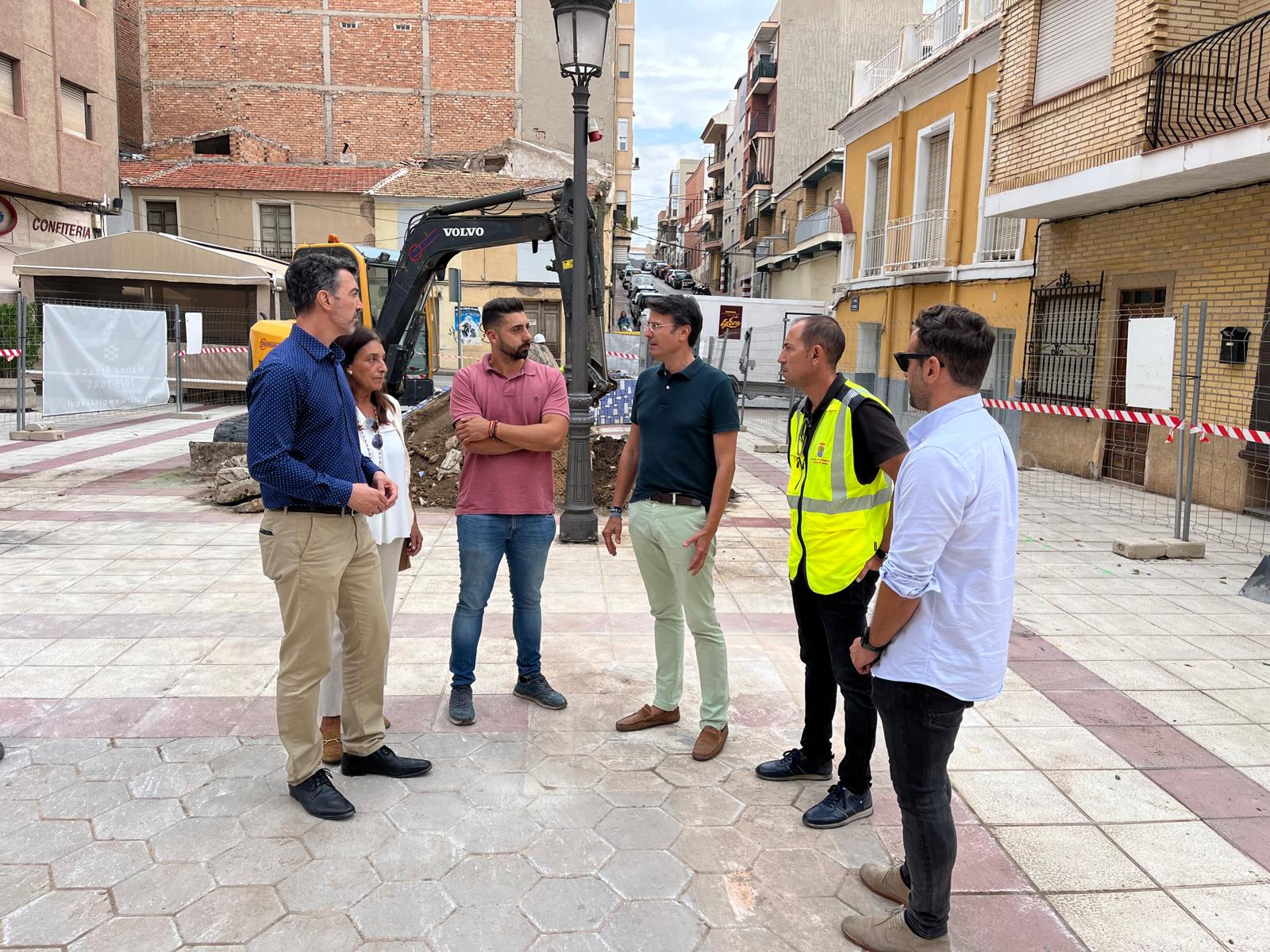 Vía Pública Molina Proyecto 'MOLINA RENACE 2025 2040' Remodelación integral Plaza del Teatro Inicio obras Foto