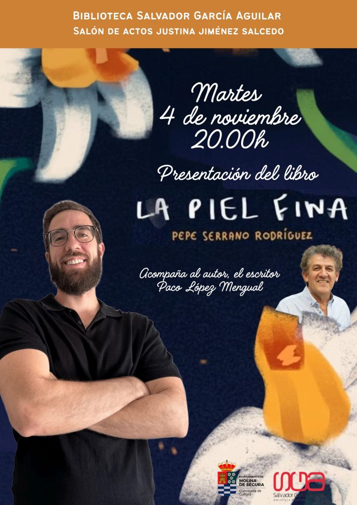Libro 'La piel fina' de Pepe Serrano Rodríguez CARTEL