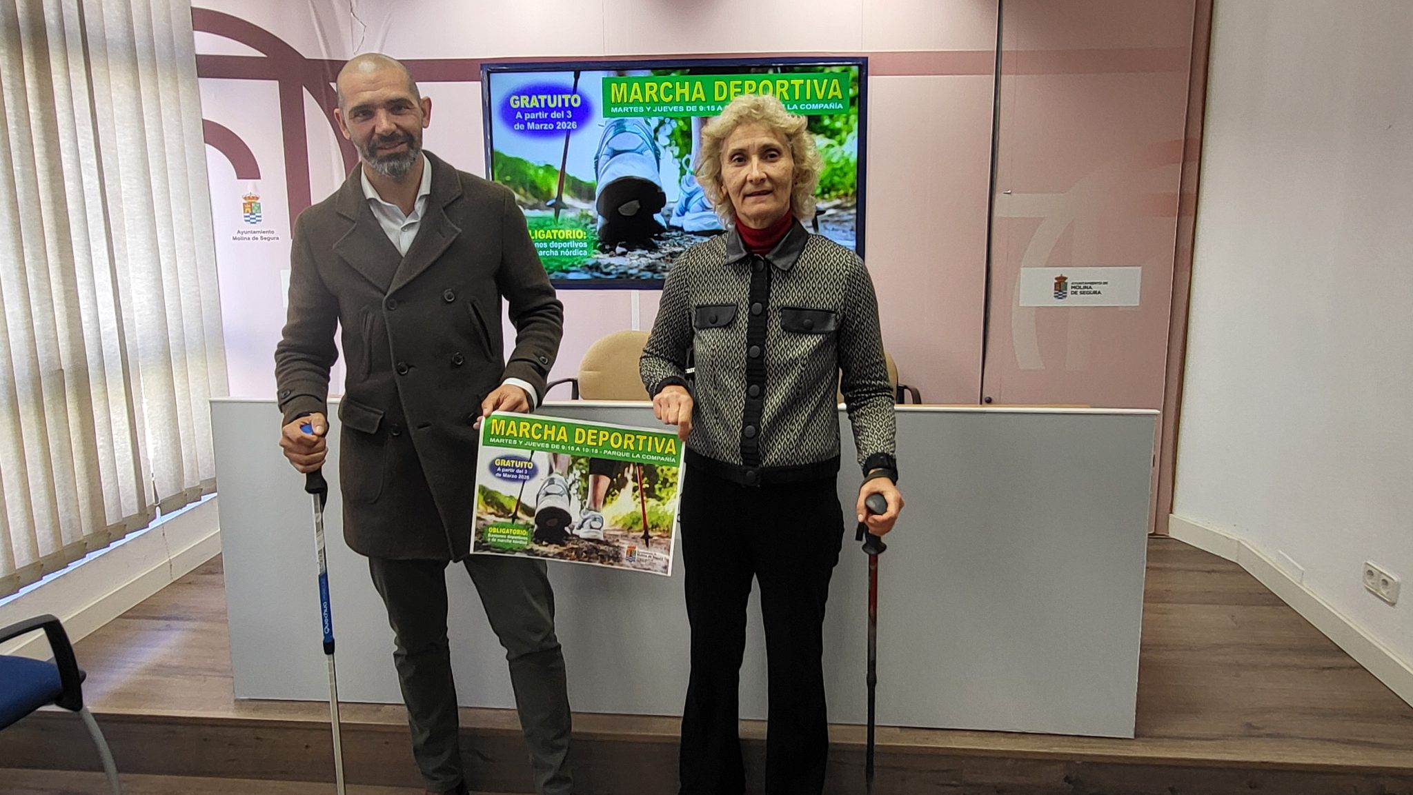Deporte Molina Nueva actividad 'Marcha Deportiva' Presentación Foto1