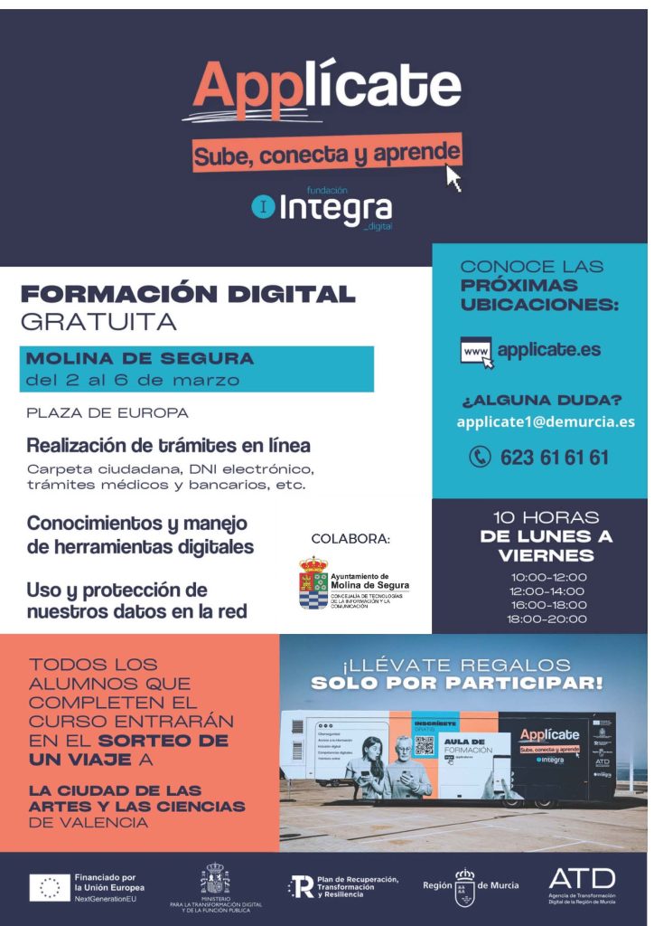 TIC Molina Campaña 'Applícate. Sube, conecta y aprende' 2 6feb26 CARTEL