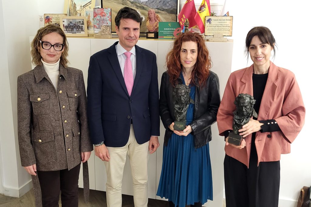 Cultura Recepción a la directora y a la protagonista de película 'Sorda' Premios Goya Foto1