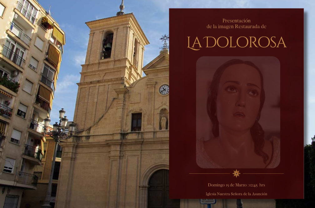 cartel restauración de la dolorosa