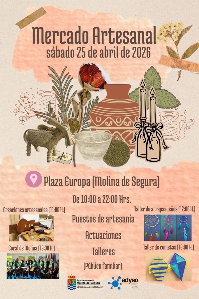 Artesanía Molina Mercado Artesanal 2026 25abr26 CARTEL